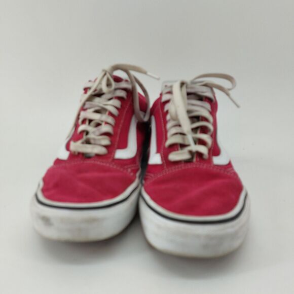 VANS Old Skool Low Magenta Pink Classic Low Top Sneaker Womens 7.5 - Picture 7 of 13